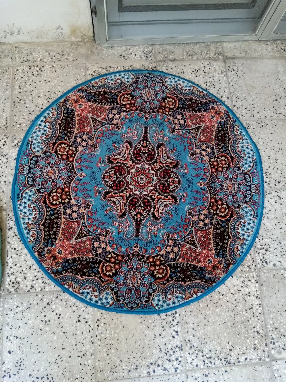 فرش گرد|فرش|گرگان, |دیوار