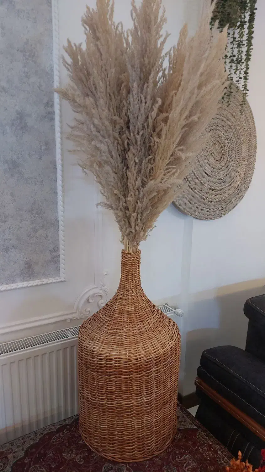 گلدان حصیری|صنایع دستی و سایر لوازم تزئینی|مشهد, جانباز|دیوار