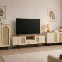 ست سه تیکه مینیمال حصیری + تخفیف ویژه افتتاحیه