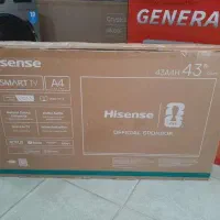 تلویزیون 43 اینچ هایسنس 4K اسمارت ماهواره دار