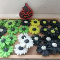 شمع بابونه محرمی و شمع عروسکی