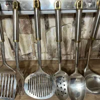 کفگیر و ملاقه استیل