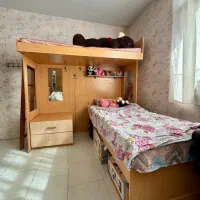 سرویس خواب دو طبقه (دو نفره) تمام ام‌دی‌اف+تشک‌ها