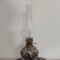 چراغ نفتی مینا کاری شده