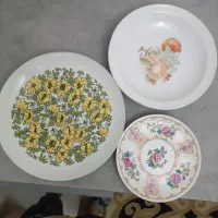 بشقاب قدیمی برای دکور