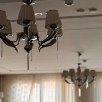 لوستر روناک  پذیرایی وآشپزخانه