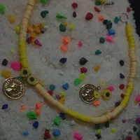 گردنبند طرح سکه الیزابت