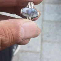 انگشتر شجر رکاب نقره دست ساز