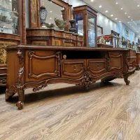 میز تیوی و اینه کنسول چوبی و تمام چوب با تخفیف