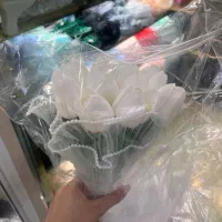 دسته گل لاله به همراه تور عربی