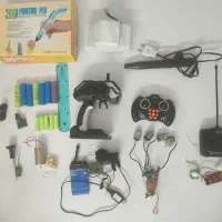 قطعات الکترونیکی و قلم طراحی سه بعدی