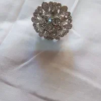 حلقه روسری نگین دار