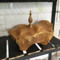 میوه خوری  شکلات خوری پلی استر طرح چوب تولیدی عمده