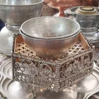 منقل مس و برنجی قدیمی
