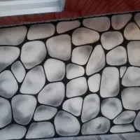 نقاشی منظره و طرح سنگ باغ،ویلا