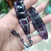 تسبیح بنفش زردارماهی