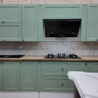 کابینت رنگ سبز پاستیلی جدید کدddjd399مهدی