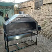 منقل زغالی کبابی کباب پز جگرکی ذغالی منقل گازی