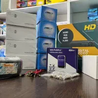 پک ۷ عدد دوربین مداربسته با تجهیزات+۱۰۰ متر کابل
