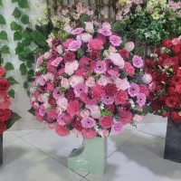 نیروی خانم وآقاتزئین کارومبتدی گل آراء