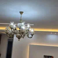 لوستر برنجی سرامیکی