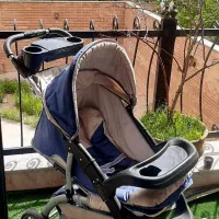 کالسکه تاشو و محکم با برند chicco