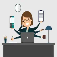 منشی خانم و دستیار مدیر عامل
