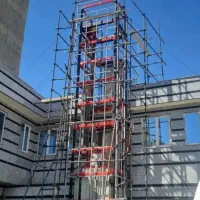 داربست فلزی در  اسرع وقت ، برای  خدمت به همشهریان