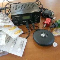 دستگاه تتو همراه با کلیه لوازم