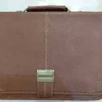 کیف چرم  قهوه ای