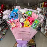 روز دختر باکس تولد باکس کادویی دسته گل عروسکی‌