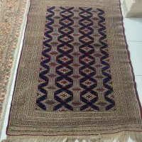 قالیچه دستبافت طرح ترکمن