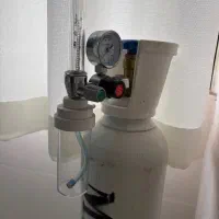 کپسول اکسیژن و مانومتر اکسیژن نو