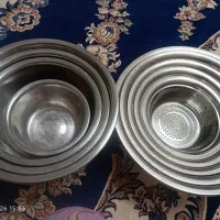 سرویس کامل آبکش و لگن استیل