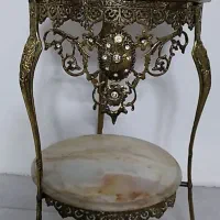 میز برنجی صنایع دستی تزینی