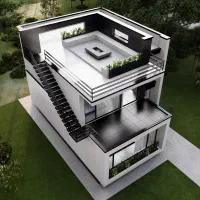 ویلااستخردارشهرکی پلاک1جنگل سازه مهندسی تاپ لوکیشن