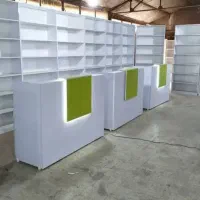 کانترسفارشی دکور رنگ بندی قفسه ایستاده ویترین