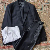 کت و شلوار پسرانه همراه پیراهن سفید