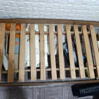 تخت چوبی تک نفره