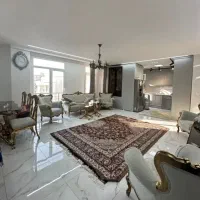۹۰متر دوخوابه فول دیزاین شده سالن پرده خور شهران