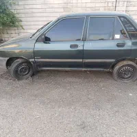 پراید سبز یشمی مدل ۱۳۷۸ ۲ سال گرفتم تو پارکینگ