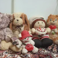 عروسکها همه باهم 1500تومن