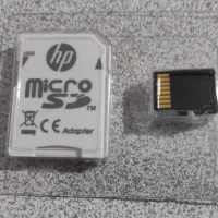 کارت حافظه 64 گیگابایت microSDXC اچ پی با آداپتور