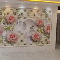 نصب کاغذ دیواری نصاب کاغذ دیواری