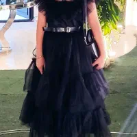 لباس مجلسی دخترانه ۲عددمناسب ۹تا ۱۳سال