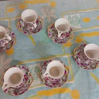 قهوه خوری ژاپنی عتیقه و اسکناس