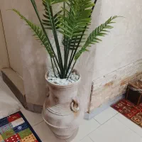 گل با گلدون مصنوعی