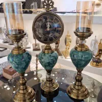 ست و اکسسوری خاص شمعدان و ساعت