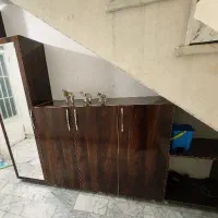 جاکفشی mdf بزرگ و جادار با اینه قدی