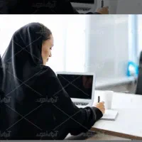 منشی اداری خانم